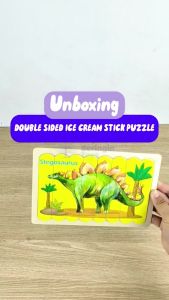 Beringin Toys Mainan Edukasi - Pattern Blocks / Double Sided Puzzle / Mainan Kreativitas  / Puzzle Kayu / Belajar Mengenal Bentuk