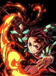 KAYOU | Demon Slayer Nhân Vật Anime Tranh Gắn Đá Full Khảm Vuông/Hình Tròn Kim Cương Thủ Công Nghệ Thuật Trang Trí Nhà Món Quà Sáng Tạo