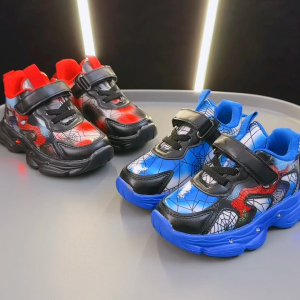 kids shoes Induction LED shoes for kids boys sneakers light up shoes for baby Toddler 21-30