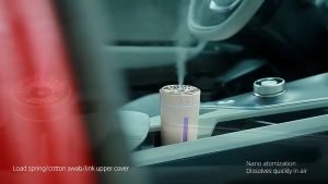 Máy xông tinh dầu máy khuếch tán tinh dầu Làm Ẩm Không khí khử mùi xe hơi khử mùi văn phòng Dung Tích 300ml có đèn led