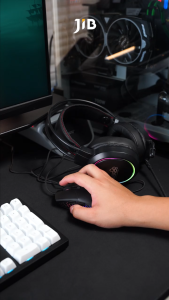 MOUSE BUNGEE (ที่แขวนเมาส์) SIGNO BG-703 INVAGUS - GAMING MOUSE BUNGEE WITH HEADPHONE STAND