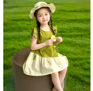 Dreas Anak Perempua Motif Bungga Usia 0-4 Tahun Dreas Anak Wanita Model Terbaru