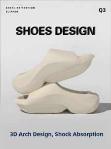 Arch Support Slippers Outdoor Wear Professional Flat Foot Correction Sports Slippers Men Summer Anti-Slip Trendy Home Shoes