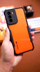 Promo Paket 4 in 1 Case Armor Fusion Shockproof Transparent Realme C67 4G 2023 / Realme C55 NFC / Realme 10 4G / Realme C33 / Realme C21y / Oppo A17 / Oppo A17k 2022 + Anti Gores Layar + Lensa Kamera + Garskin Free Holder Ring