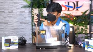 RECENT QFS 9 Watt - Lampu UV dalam Quick Filter Sterilizer Aquarium 9W