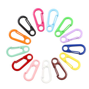 Colorful 2~20pcs Lobster Key Clasps Snap Hook Dolls/Label Hand Tag Connector Baking Paint For Jewelry Making DIY Accessories