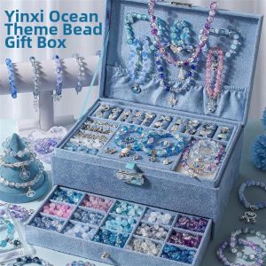 DIY Kids Bracelet Beads Material Kit High-grade Gift Box