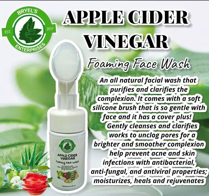 Apple Cider Vinegar Foaming Face Wash Lazada PH