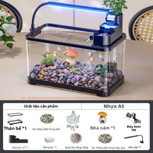 KUOTING | Bể Cá Trang Trí Có Chức Năng Lọc Và Cung Cấp Oxy