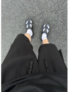 Quần Short Thể Thao Nam Mùa Hè Cleanfit Dáng Rộng Xếp Ly Màu Đen Thoáng Khí Quần Thường Ngày Cạp Cao Dài Năm Mét