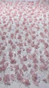 2026 African Sequins Lace Fabric High Quality French Mesh Lace Nigerian Embroidery Net Fabrics For Party Dress Sewing
