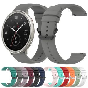 20mm Rubber Band for Amazfit Active 2 Strap Smart Watch Breathable wrist Bracelet Accessories for Amazfit GTS 4 3 mini/Bip 3 pro
