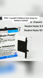 Baterai BN 53 For HP Xiaomi Redmi Note 9 Pro / Redmi NOTE 10 Pro 4G Double Power Batre BN53