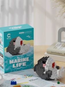 CHAOLECHUANG | Educational Construction Toy Sea Animals Small Pieces