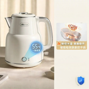BEAR | Ấm Đun Nước Điện Thông Minh Cách Nhiệt Thép Không Gỉ 316L