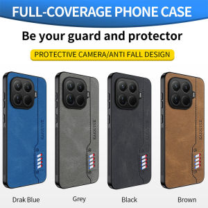 Applicable to Xiaomi Mi 15TPro foreign mobile phone case ribbon skin Napa pattern Xiaomi Mi 17 business light and thin protective case h260709