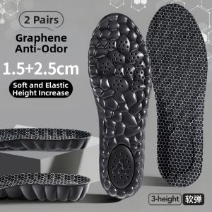 ZHIHAOEN | Antibacterial Odor-Resistant Invisible Height-Increasing Insoles
