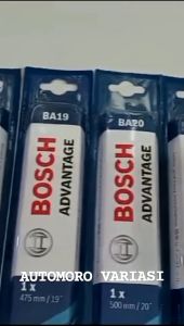 Wiper Depan Bosch Advantage Sepasang Mobil Xtrail T31 Ukuran 24 - 16