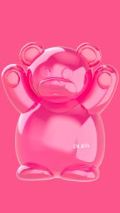 Pupa Milano Happy Bear Make Up Kit Limited edition 2023: Make-up set for the face eyes and lips