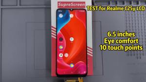 6.5" For Oppo Realme C21Y RMX3261 LCD Display Touch Screen with Frame For Oppo Realme C25Y RMX3265 LCD Replacement