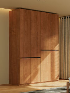 ENF Grade Children Solid Wood Oak Wardrobe 4-Door