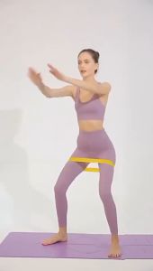 Dây Đai Kháng Lực Bằng Cao Su Co Giãn Dùng Tập Yoga