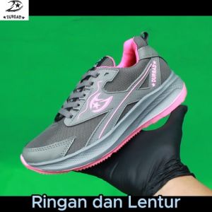 SEPATU WANITA GRAY PINKSNEAKERS OLAHRAGA DAN SANTAISEPATU JOGGINGRUNNINGGYMCOUPLESEPATU CEWEK