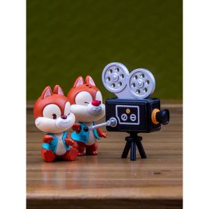 ciiemen | Vintage Style Mickey Family Chip n Dale Projector Figurine Desktop Decor