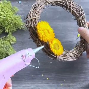 GIFT 35cm Christmas Decor Door Wreath DecorationChristmas Wreath Artificial Garland Handmade Christmas Decoration Door Decor DIY Christmas Decorations Set Christmas Decorations For Home Christmas Tree Decoration Package