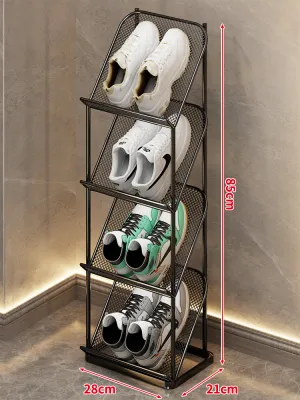 WUBUWEI | Space Saving Narrow Shoe Rack Multi-layer Storage
