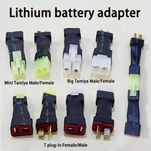 RC Lipo Battery Adapter T-Plug Mini/Big Tamiya Male Female Conversion Connector for RC Car Boat Drone