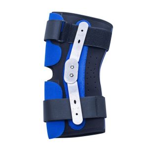 Sports Knee Pad with Steel Plate Hinge Support Silicone Anti-collision Design for Hiking Stair Climbing and Fitness