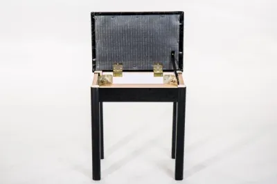 Adjustable Wooden Piano Bench for Home Practice Single Double Electric Piano Bench with Book Box Guzheng Guitar Instrument