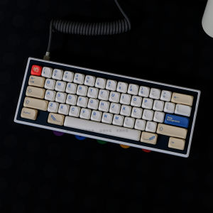 GMK Soy Milk Keycaps PBT Material Heat Sublimation KOA Height Mechanical Keyboard Custom Full Set Non-Lighted Ergonomic