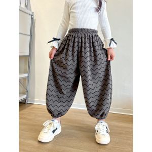 Quần Dài Bé Trẻ Em Kaki Thun Dễ Thương
