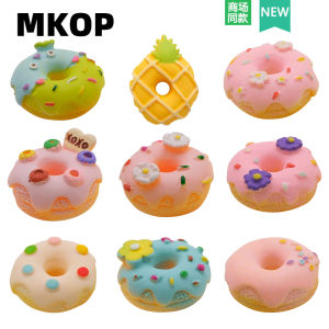 OP Donuts Shoe Accessories DIY Shoe Buckle Decorations Sweet Circle Design Compatible with Cross/