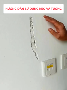 Keo Vá Tường Chống Thấm 250g Trám Trét Vết Nứt Khe Hở Tưởng Làm Sạch Vết Vẽ Tường Nhanh Khô An Toàn