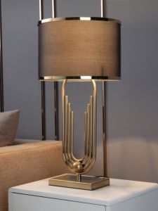 Accessible Luxury Table Lamp Living Room Bedroom Bedside Table Designer Master Bedroom Bedside Lamp Model Room Minimalist Modern American Classy