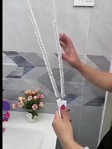 1PC The Drain Cleaning Brush Is Flexible Adaptable Can Bend To Clean Hair Debris It Is Suitable For Cleaning Kitchens Bathrooms