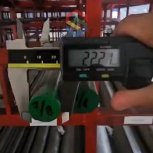 as 7/8 in (22.2 mm) stainless steel 304