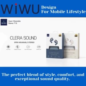 WiWU ARC T18 Clear Sound Open Wearable Stereo Headphone