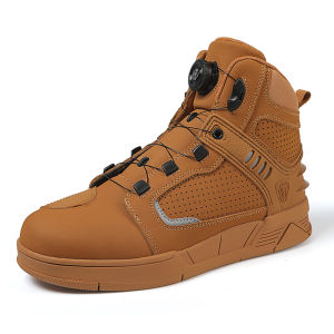 YUYIN | Hot Motorcycle Boots Men Biker Shoes Moto Sneaker Microfiber Leather Adventure Motocross Shoes Anti-slip Motorcycle Equipment