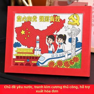 DIANDIANHUA | Patriotic Theme Diamond Stickers