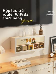 MEISD | Tổ Chức Dây & Router Treo Tường Không Cần Khoan