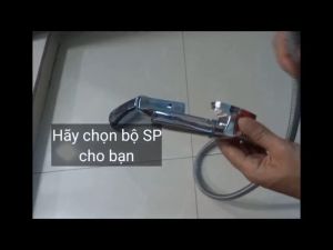 Bộ xịt vệ sinh đầu xịt mạ tiết kiệm dây xịt bồn cầu bộ xịt rửa vệ sinh giá rẻ