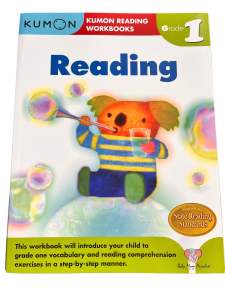 Kumon English Reading/Writing/Words problem graded workbooks