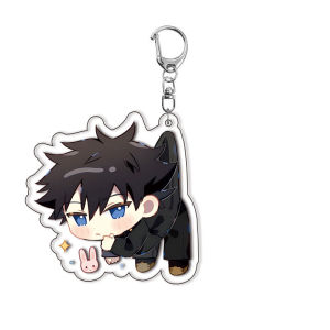 Bandai | Jujutsu Kaisen Acrylic Keychain Yuji Itadori Megumi Fushiguro Nobara Kugisaki Charms Pendant Anime Keyring Gift
