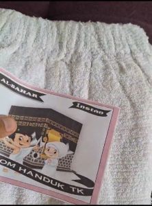 Kain Baju Ihrom TK Instan Helai Kain Celana Ihrom Ada Karetnya