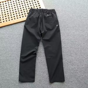 New Trendy Outdoor Casual Work Pants Spring Summer Mens Quick Dry Versatile Nine Point Straight Leg Pants Loose Fit Polyester Fiber