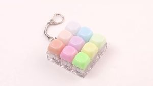 Đồ Chơi Giảm Căng Thẳng Dạng Bàn Phím 9 Phím Gốm Sứ Mịn Màng Có Đèn RGB - Đồ Chơi Bấm Giảm Stress Giảm Lo Âu